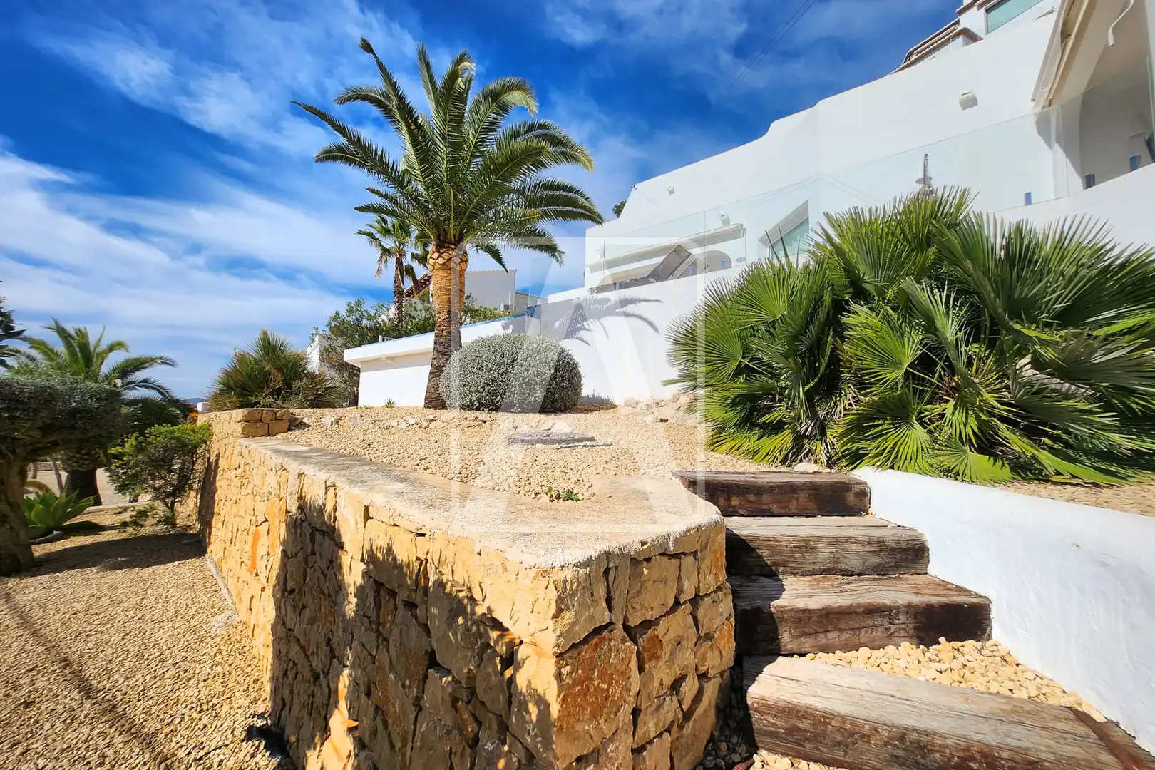 Exterior view of Houses for sale in Moraira  with Air Conditioner, Heating and Private garden