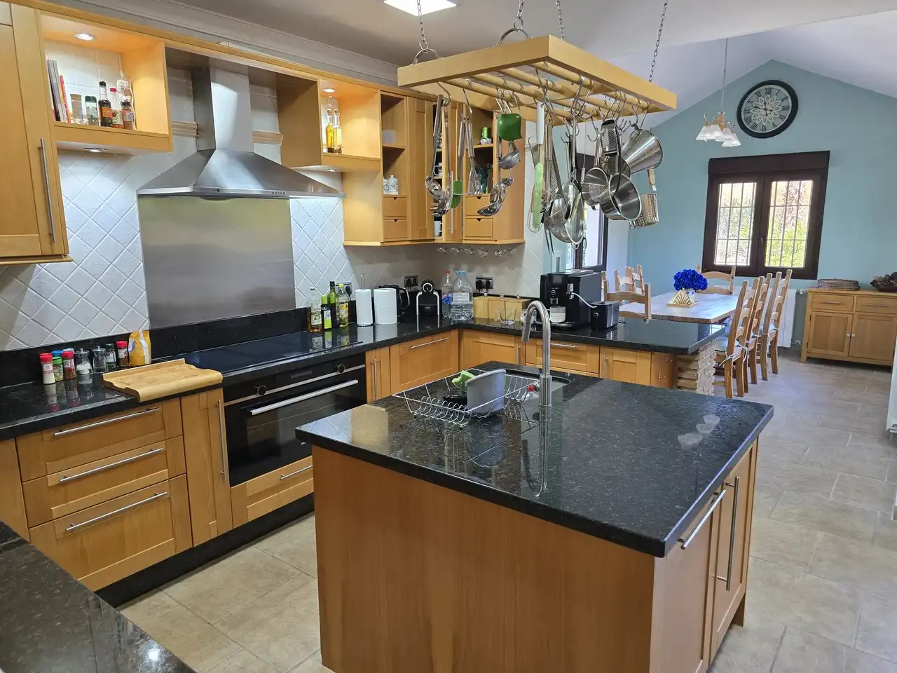 Kitchen of Houses for sale in Viñuela  with Air Conditioner, Terrace and Swimming Pool