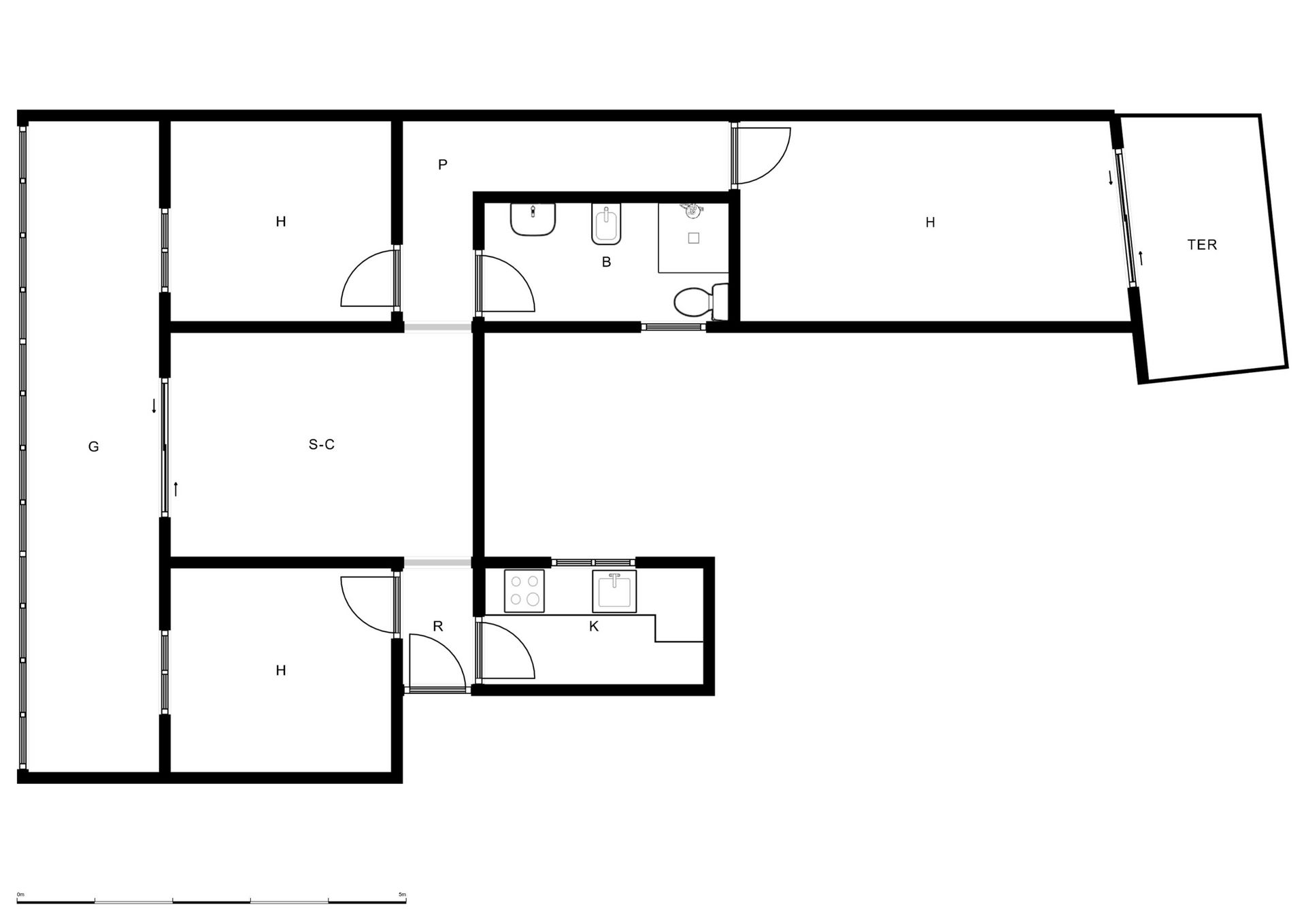 Flat for rent in Canovelles