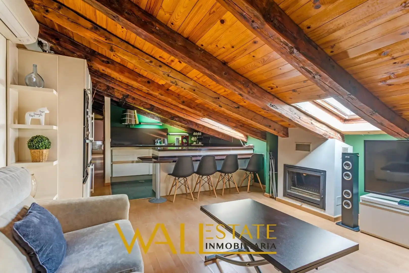 Exterior view of Flat for sale in Madrid  with Air Conditioner and Heating