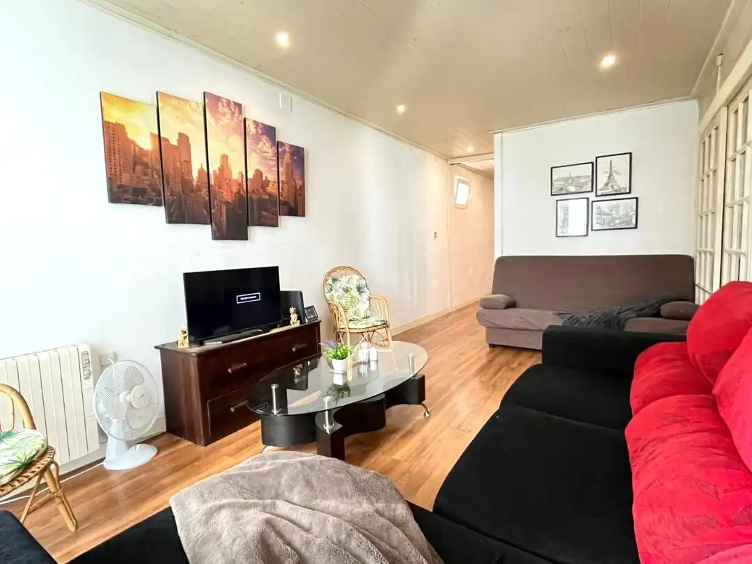 Sala de estar de Piso en venta en  Pamplona / Iruña con Calefacción y Balcón