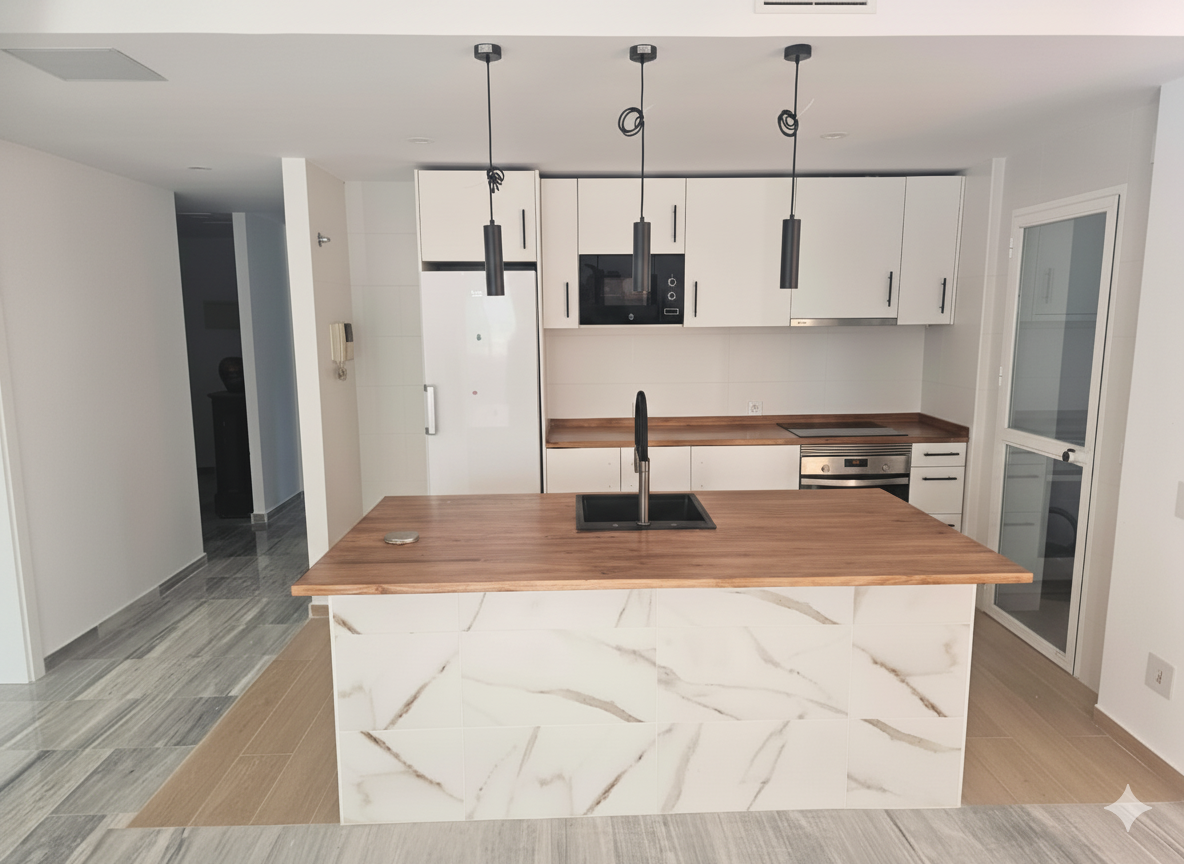 Cocina de Planta baja en venta en Marbella con Aire acondicionado, Terraza y Trastero