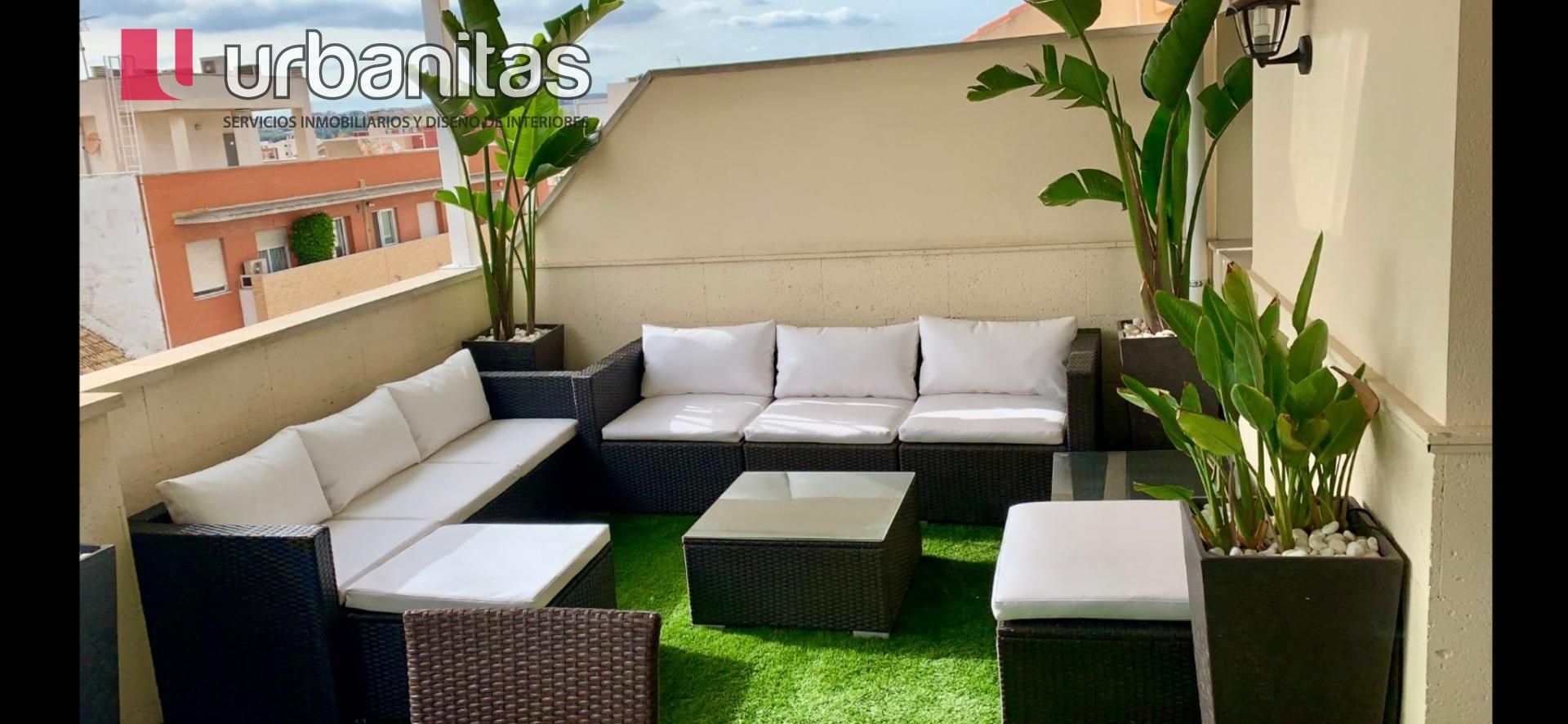 Terrassa de Àtic en venda en  Murcia Capital amb Aire condicionat, Terrassa i Moblat