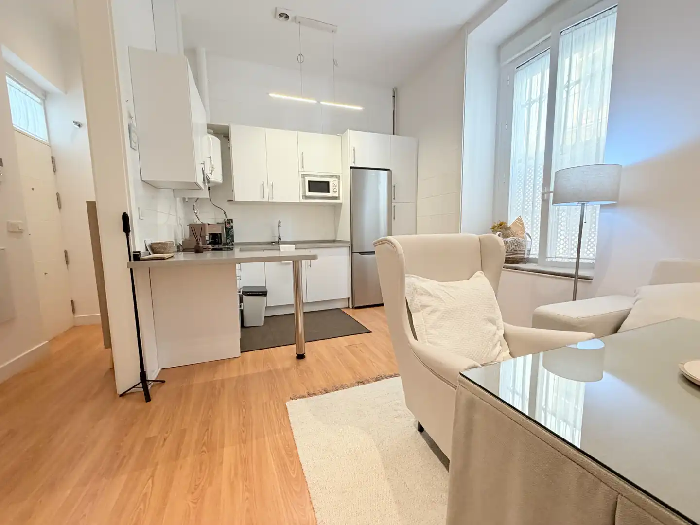 Kitchen of Apartments for rent in Sevilla  with Air Conditioner, Heating and Parquet flooring
