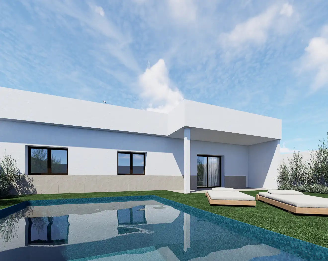 Villa di nuova costruzione con terrazza in vendita a Calle Miguel Angel Blanco, imagen 8