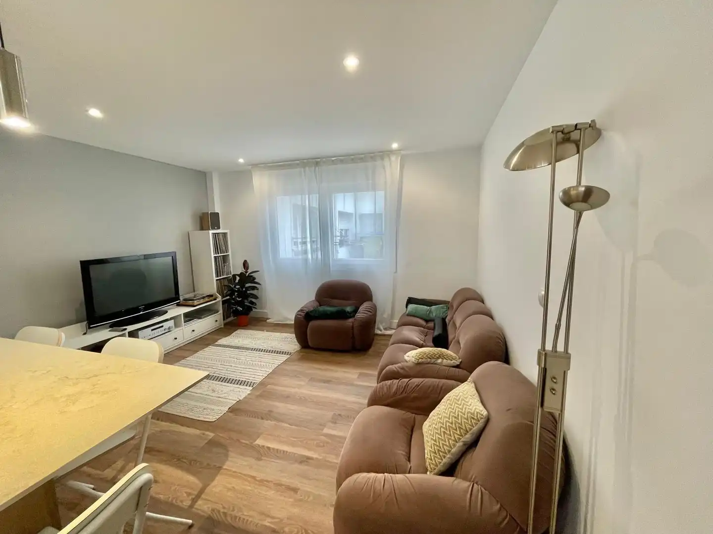 Living room of Flat for sale in Santurtzi   with Heating and Furnished