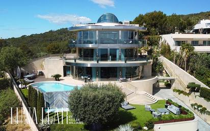 Vista exterior de Casa o xalet en venda en Sitges amb Aire condicionat, Calefacció i Jardí privat