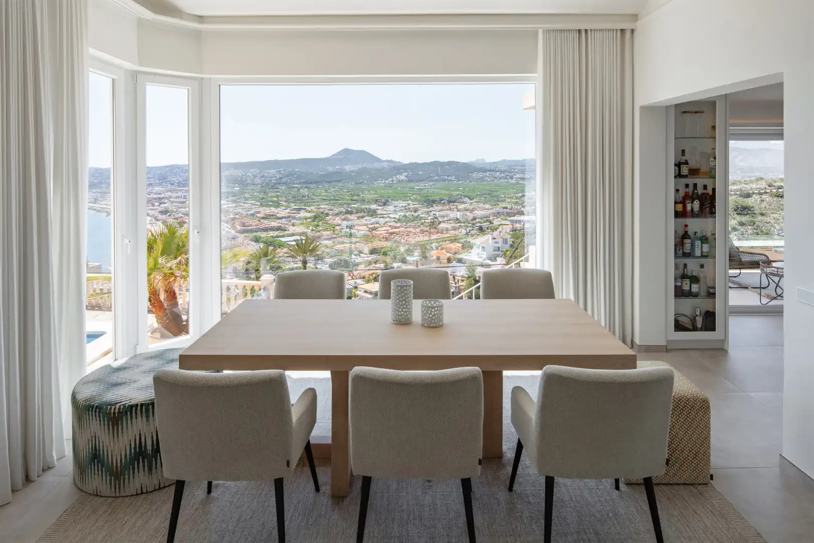 Dining room of Houses for sale in Jávea / Xàbia  with Air Conditioner, Heating and Private garden