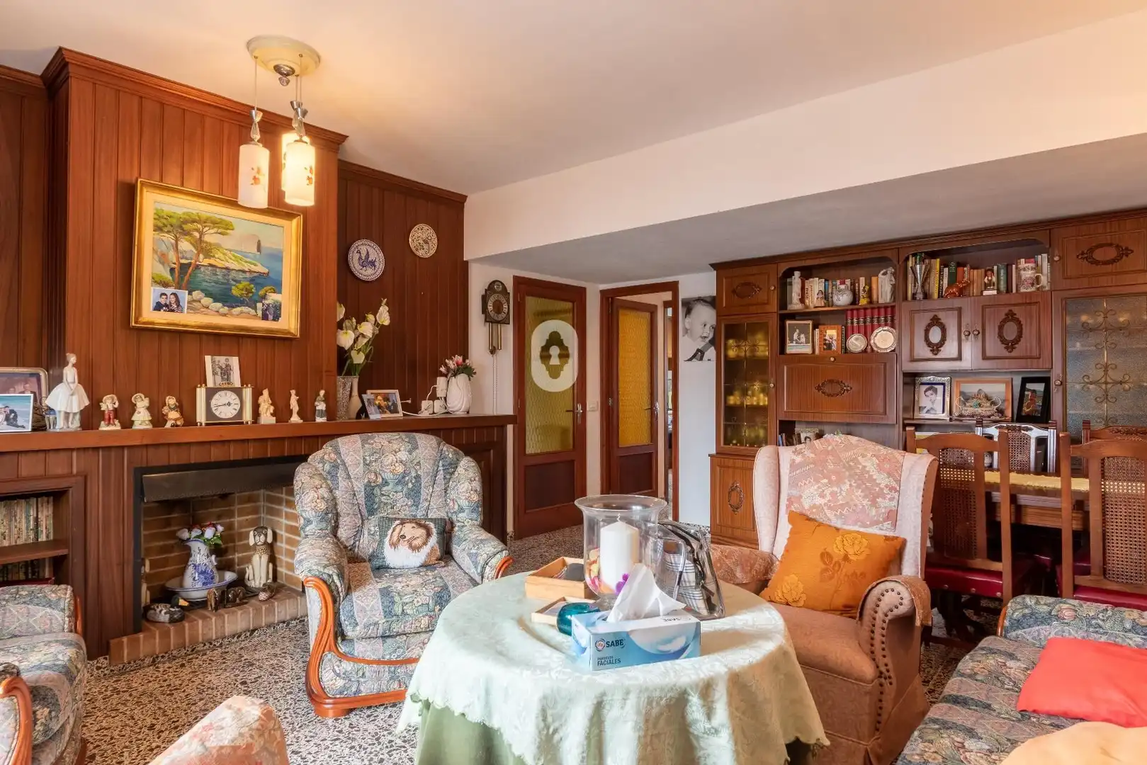 Sala d'estar de Edifici en venda en Pollença