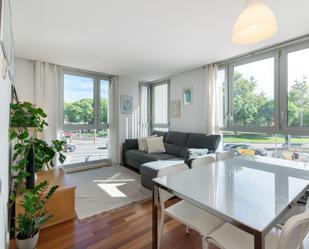 Sala d'estar de Apartament de lloguer en  Barcelona Capital amb Aire condicionat i Terrassa