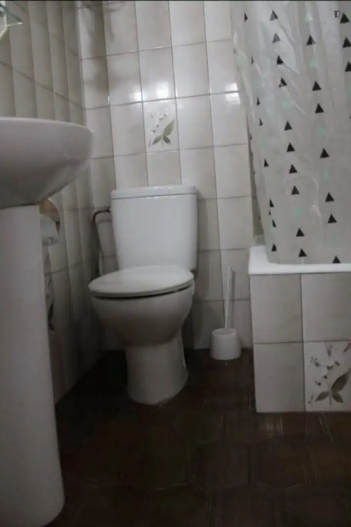 Bany de Apartament per a compartir en Barakaldo  amb Moblat, Forn i Rentadora