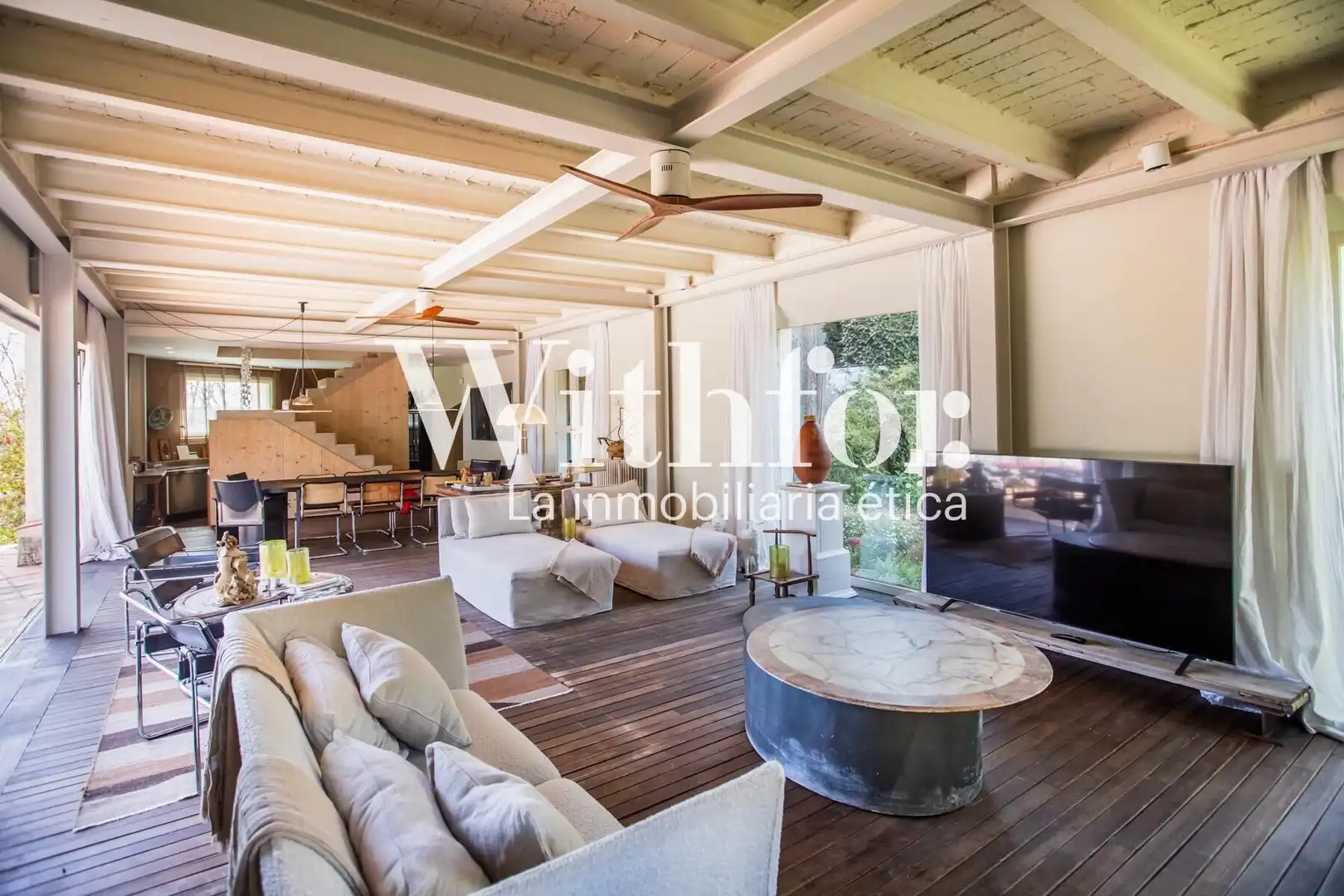 Terraza de Casa o chalet en venta en La Pera con Calefacción, Jardín privado y Terraza