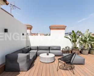 Terrace of Attic to rent in  Barcelona Capital  with Air Conditioner, Heating and Parquet flooring