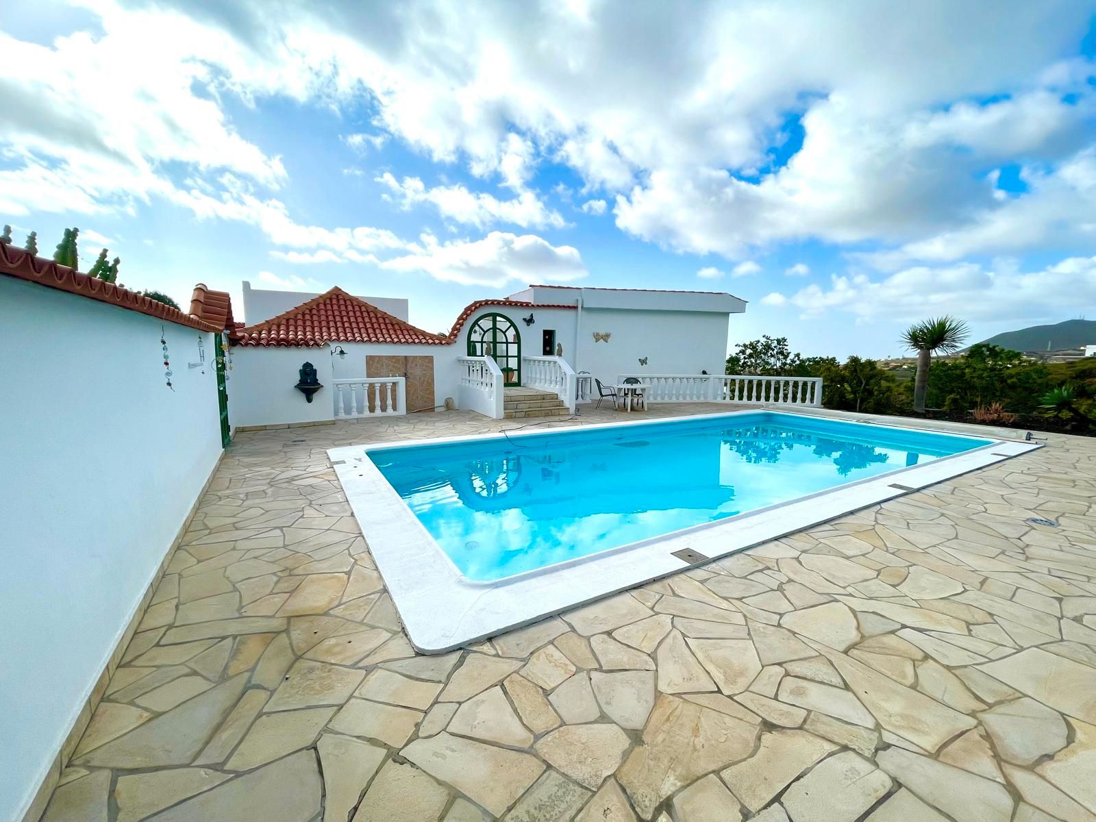 Swimming pool of Houses for sale in Granadilla de Abona  with Private garden, Terrace and Swimming Pool