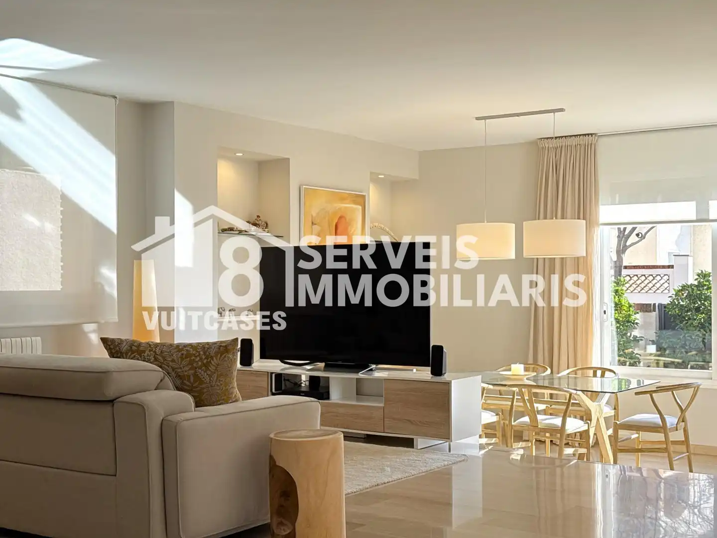Living room of Houses for sale in El Masnou  with Heating, Private garden and Terrace