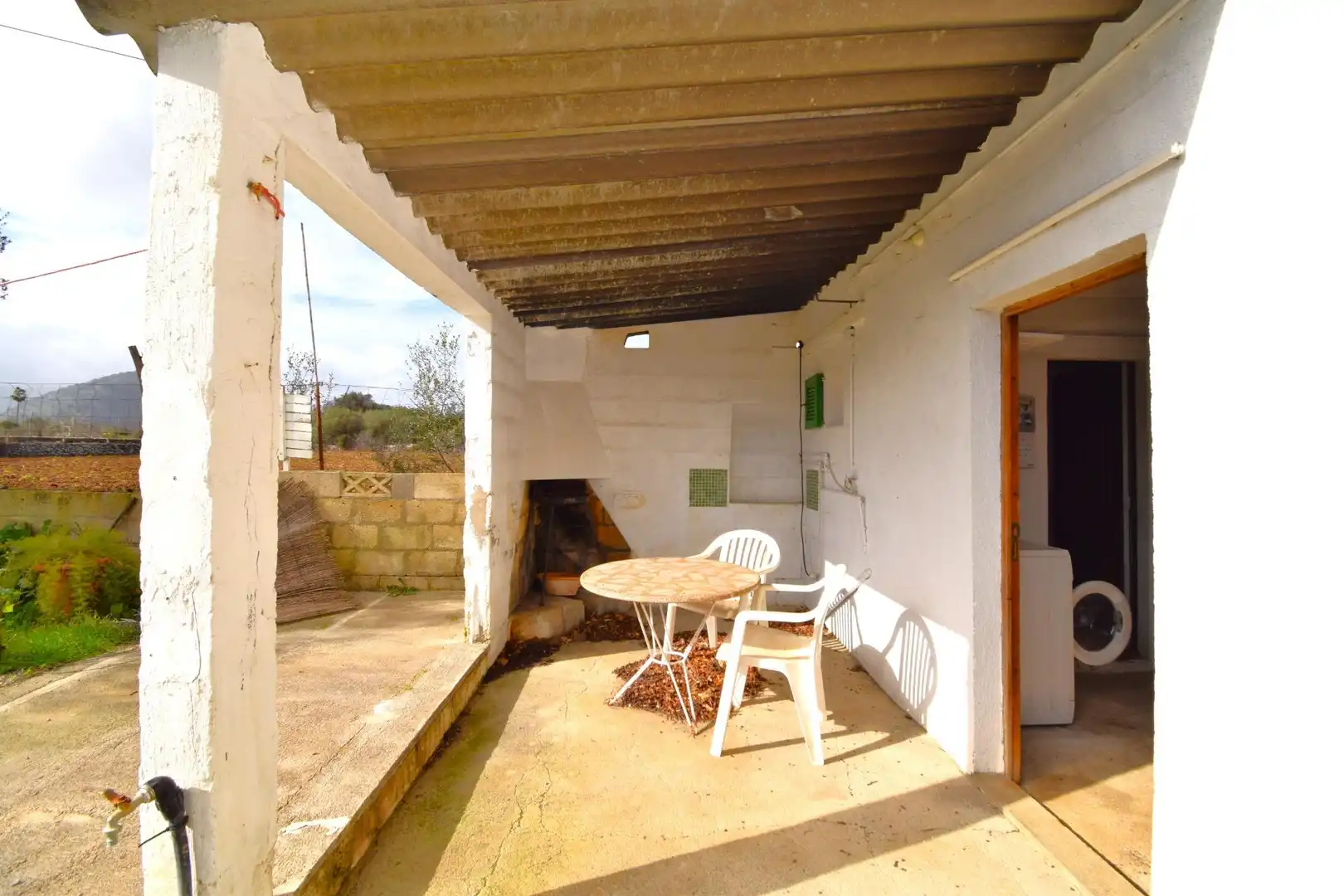 Terraza de Finca rústica en venta en Pollença con Jardín privado