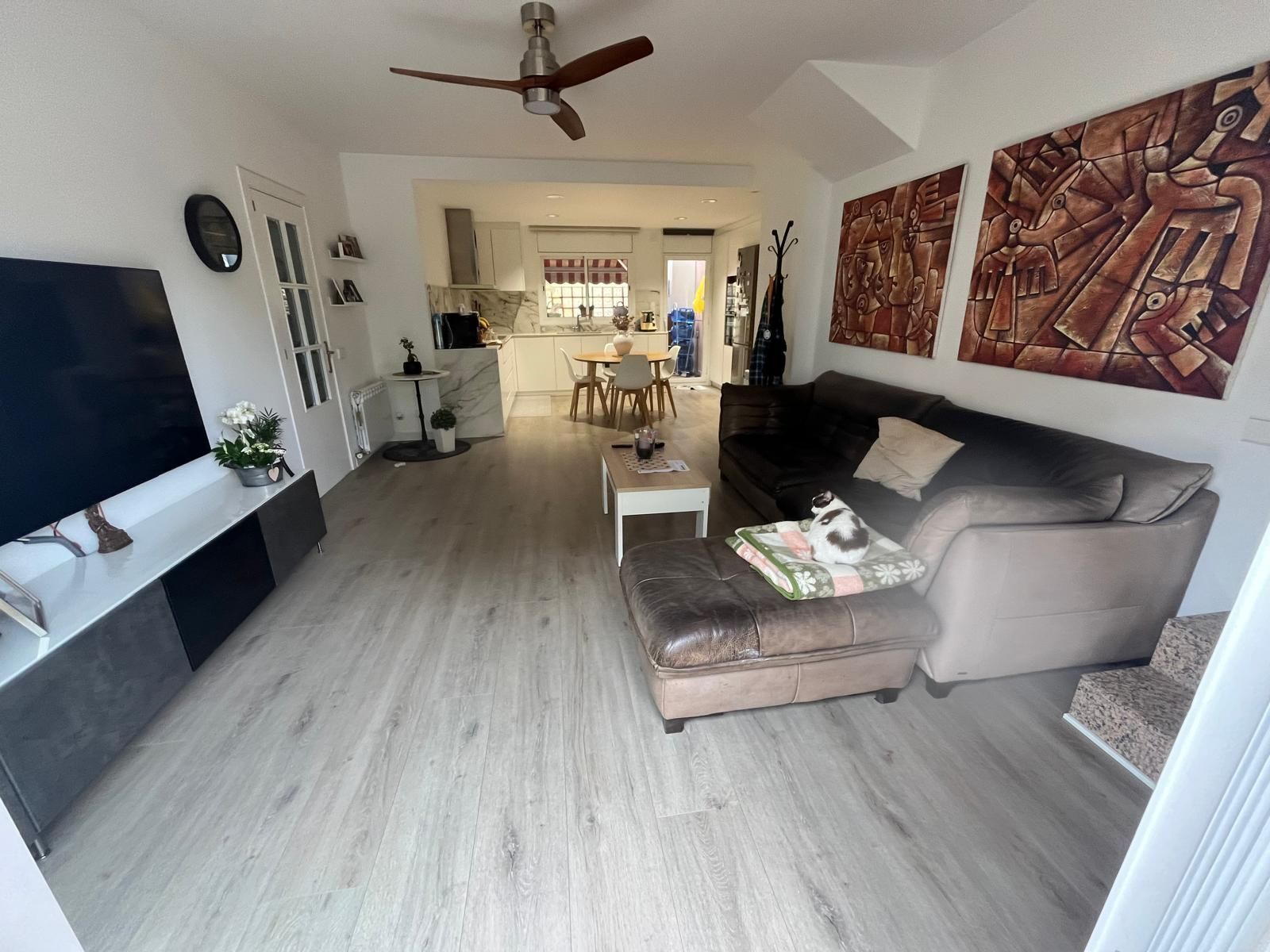 Living room of House or chalet for sale in Barberà del Vallès  with Heating and Terrace