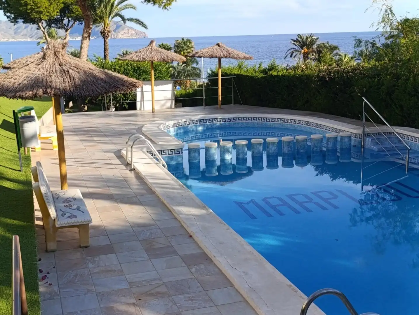 Swimming pool of Apartments for sale in Mazarrón  with Air Conditioner, Private garden and Terrace