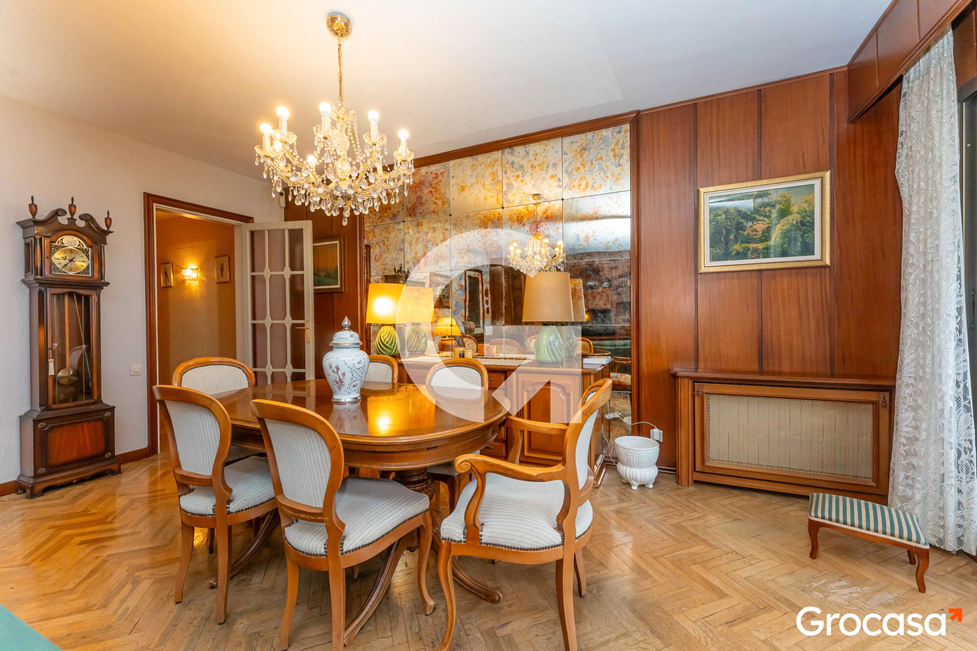 Dining room of Flat for sale in Cornellà de Llobregat  with Air Conditioner, Heating and Terrace