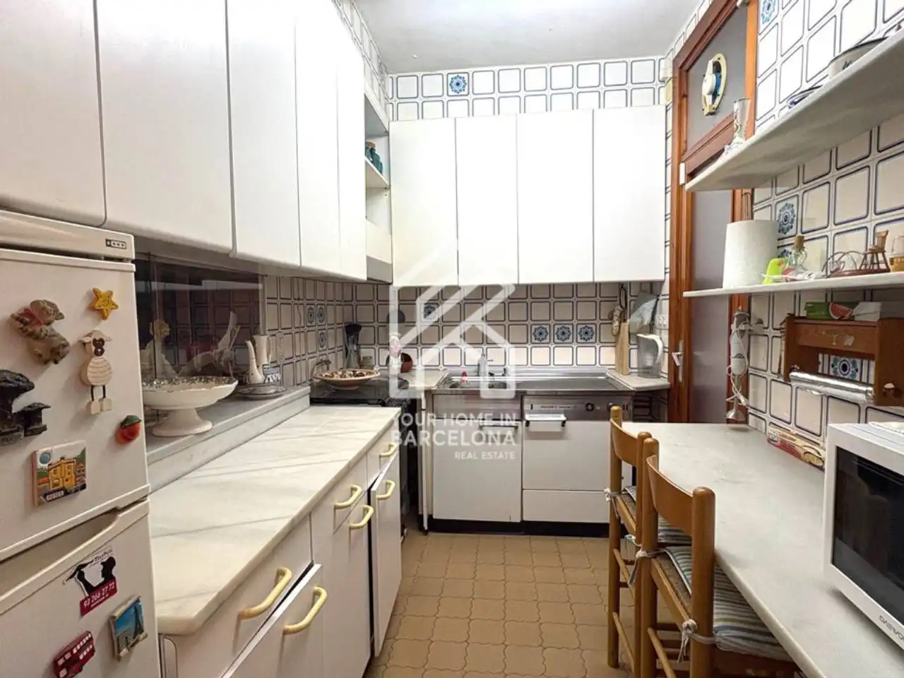 Cuina de Pis en venda en Barcelona amb Balcó