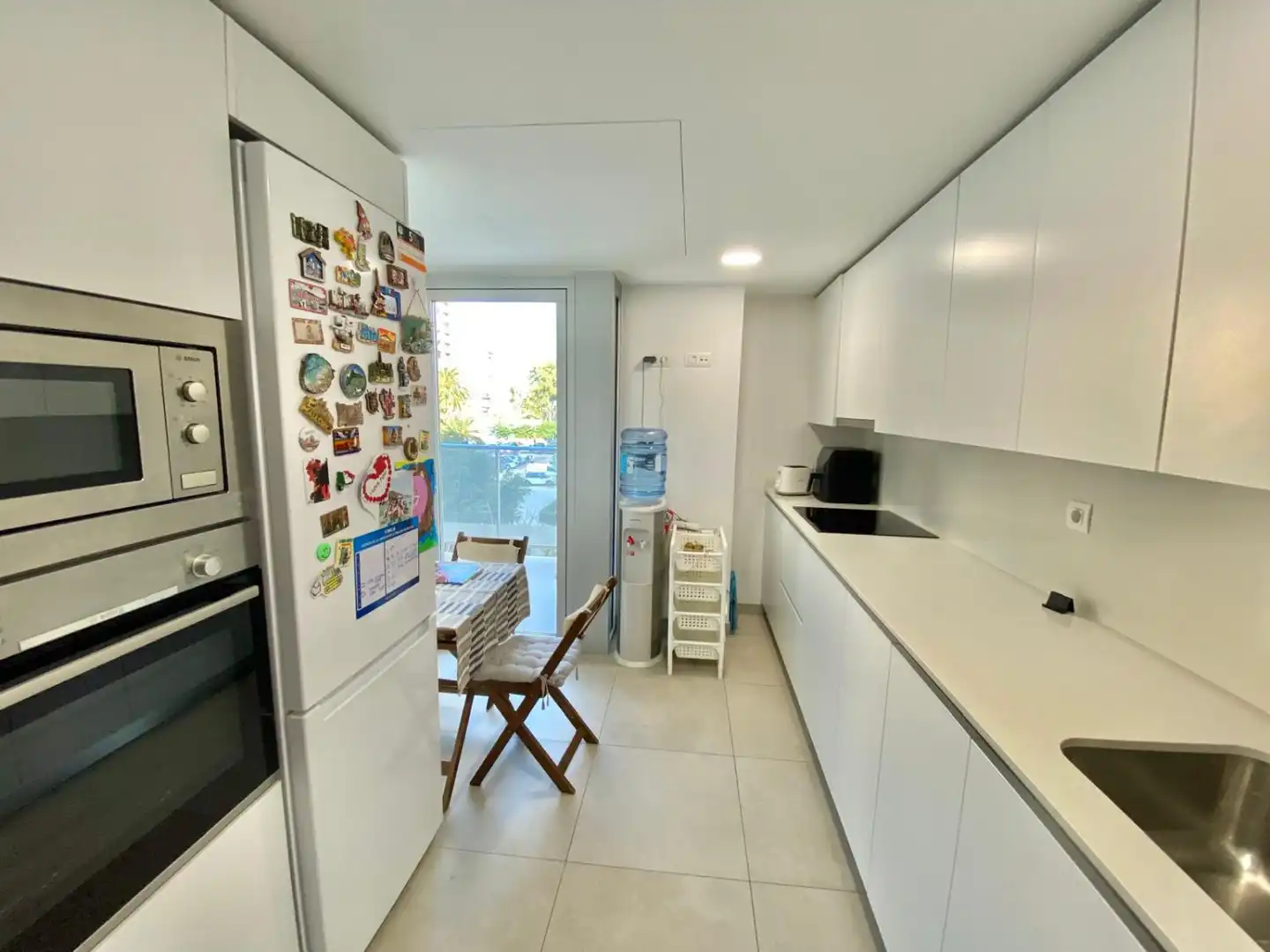 Kitchen of Flat for sale in Valencia  with Air Conditioner, Parquet flooring and Storage room