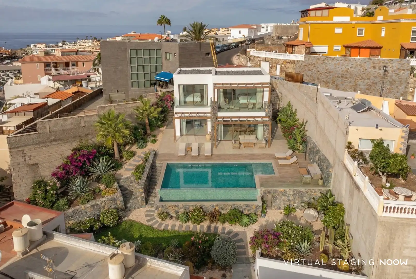 Vista exterior de Residencial en venda en Mogán