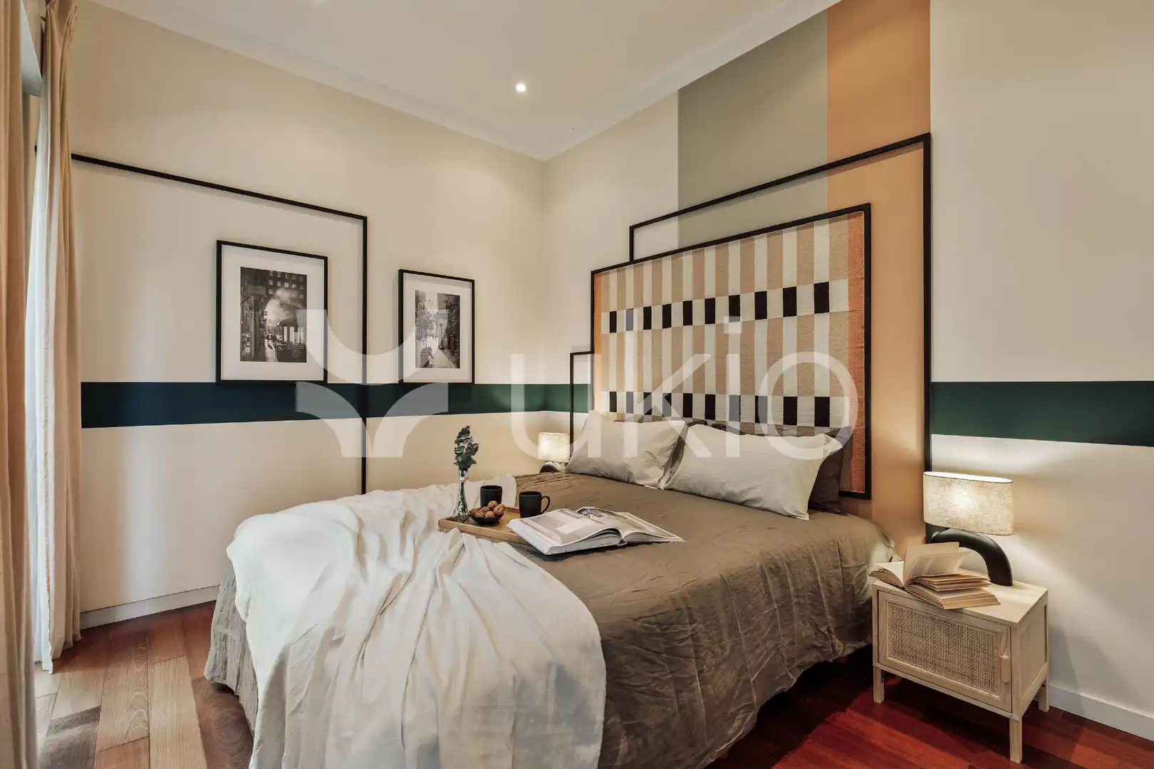 Bedroom of Apartments for rent in Barcelona  with Air Conditioner, Heating and Furnished