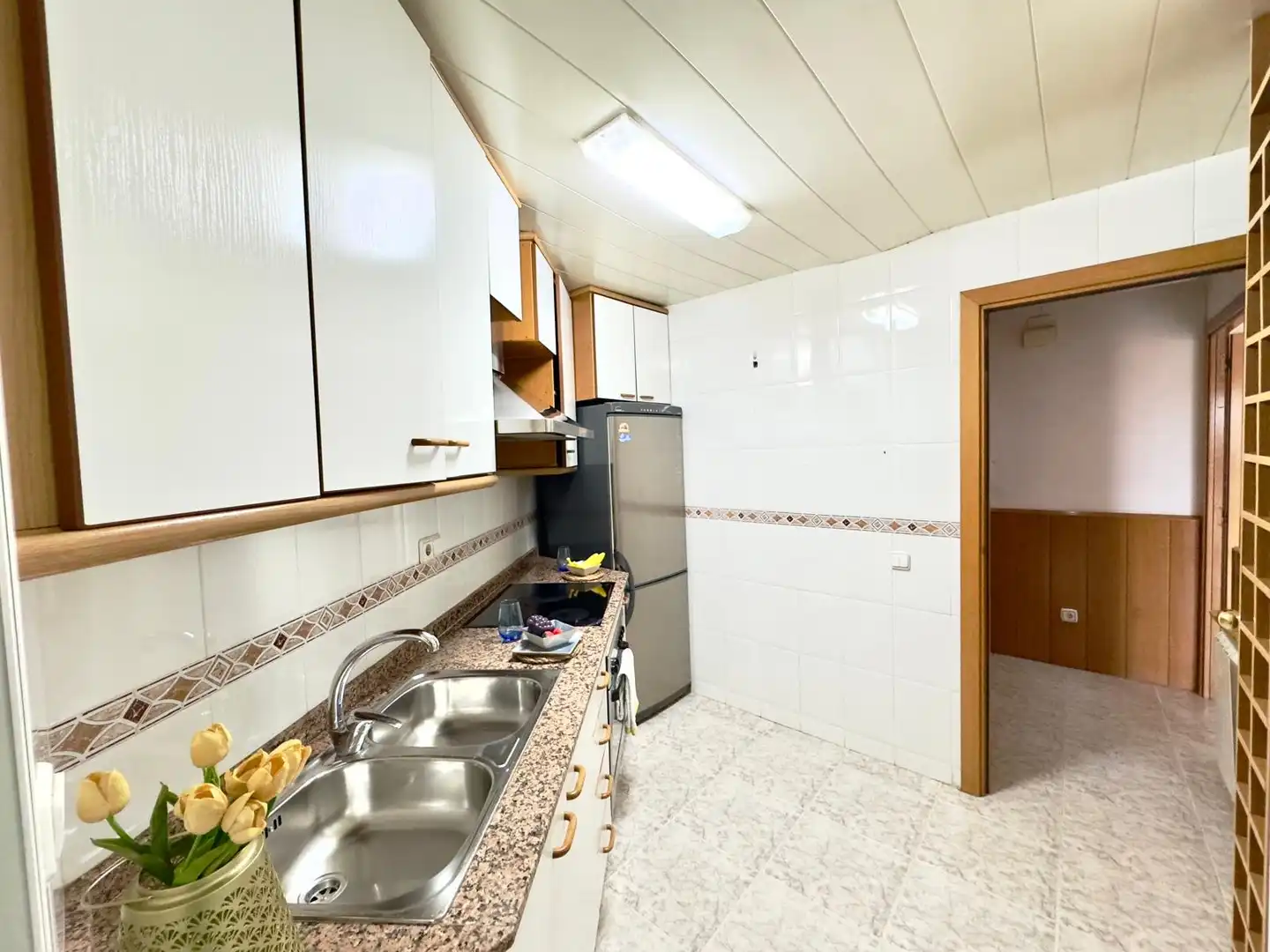 Küche von Maisonette zum Verkauf in Rubí mit Klimaanlage, Heizung und Parkett