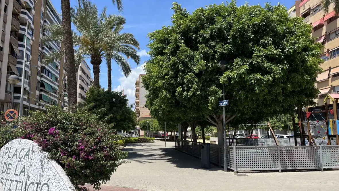 Vista exterior de Oficina de alquiler en Sant Joan d'Alacant