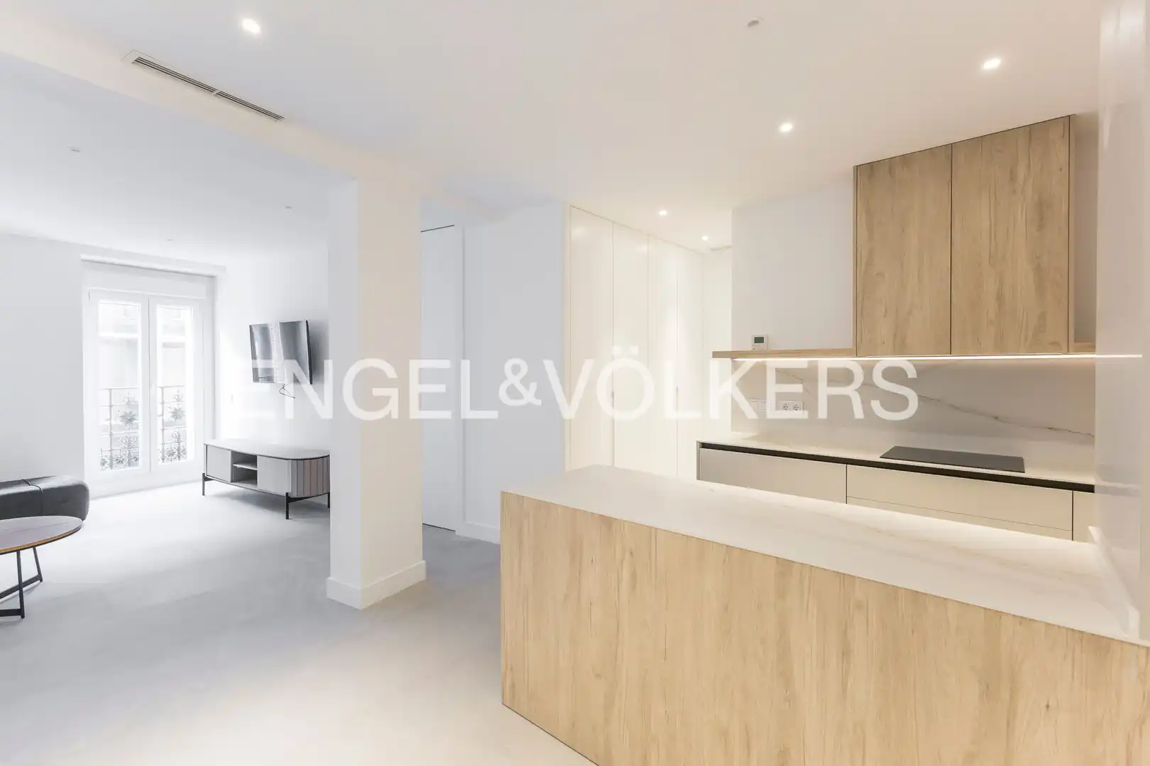 Cocina de Piso de alquiler en Madrid con Aire acondicionado, Calefacción y Amueblado