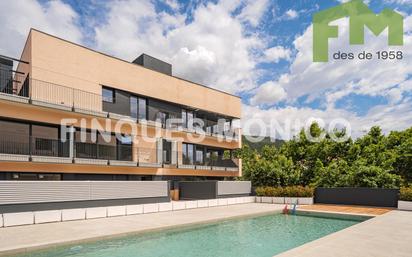 Exterior view of Planta baja for sale in Teià  with Air Conditioner, Terrace and Storage room