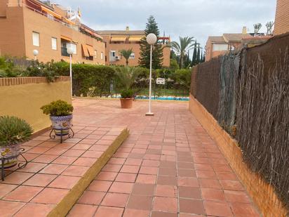 Garden of Flat for sale in Tomares  with Air Conditioner, Private garden and Swimming Pool