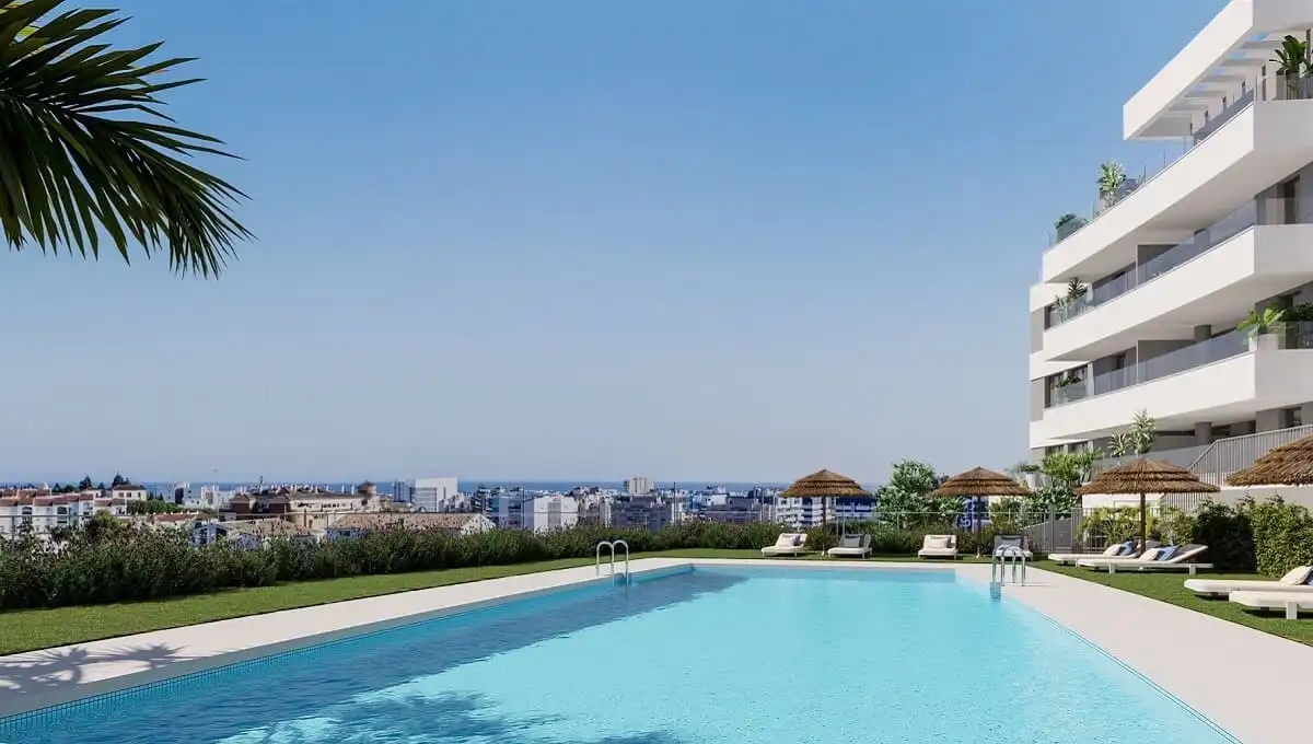 Apartament amb piscina en venda a Estepona Pueblo, imagen 2