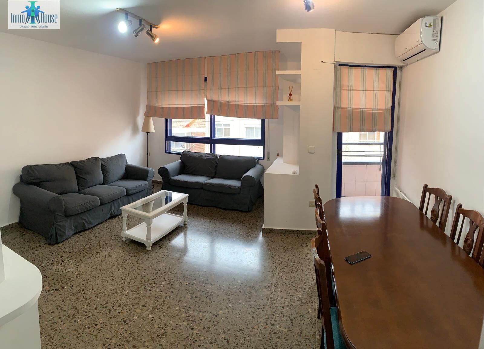 Living room of Flat to rent in  Albacete Capital  with Air Conditioner, Heating and Terrace