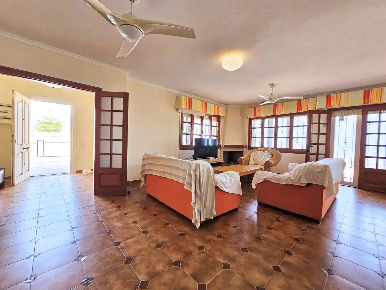 Living room of Houses for sale in La Manga del Mar Menor  with Private garden, Terrace and Furnished