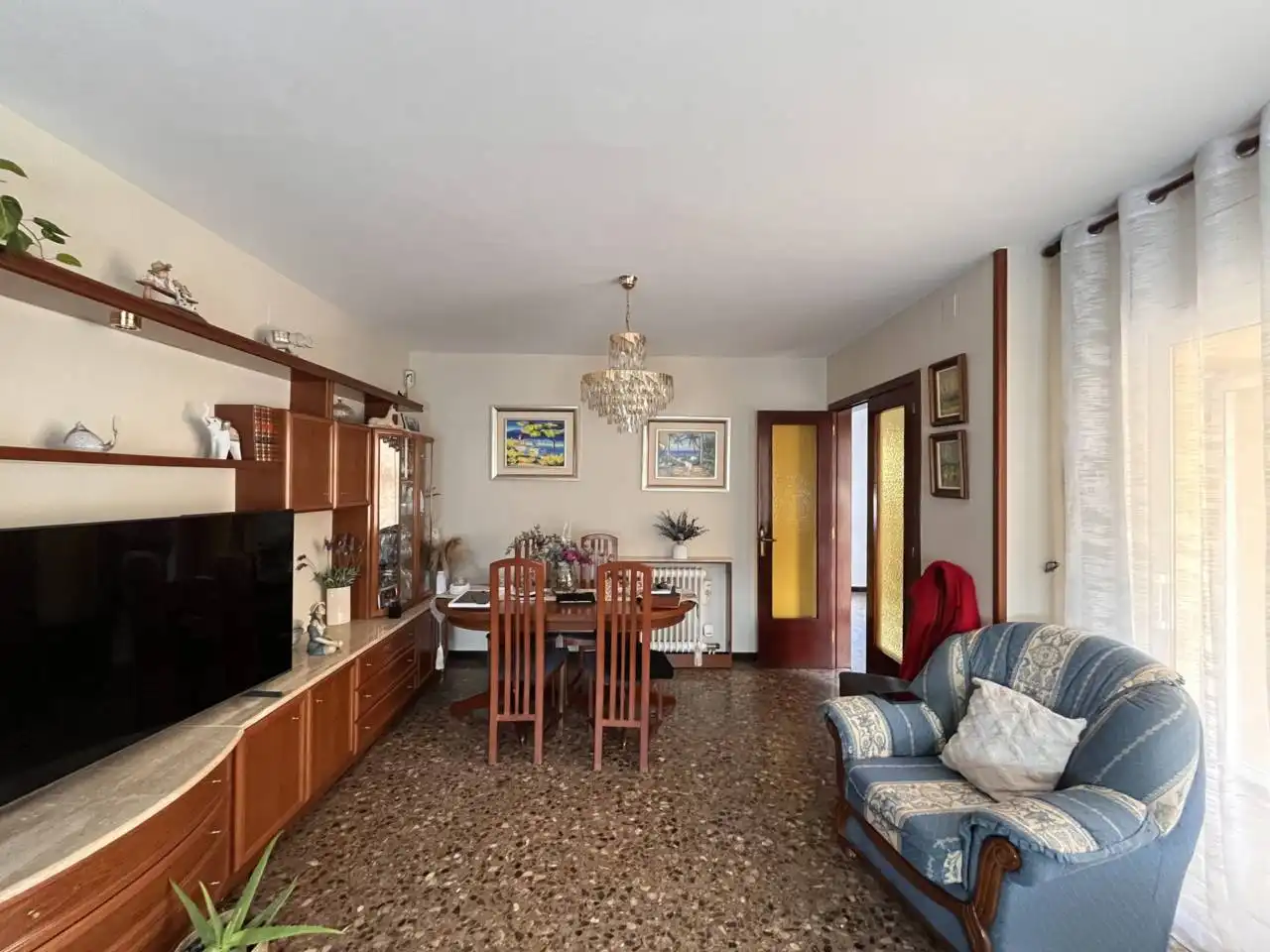 Sala de estar de Casa adosada en venta en Caldes de Montbui con Aire acondicionado, Calefacción y Terraza