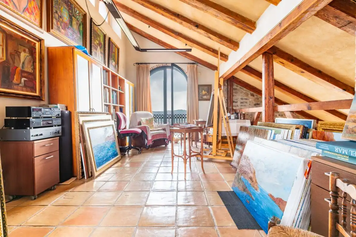 Sala de estar de Casa o chalet en venta en Gilet con Calefacción, Jardín privado y Terraza