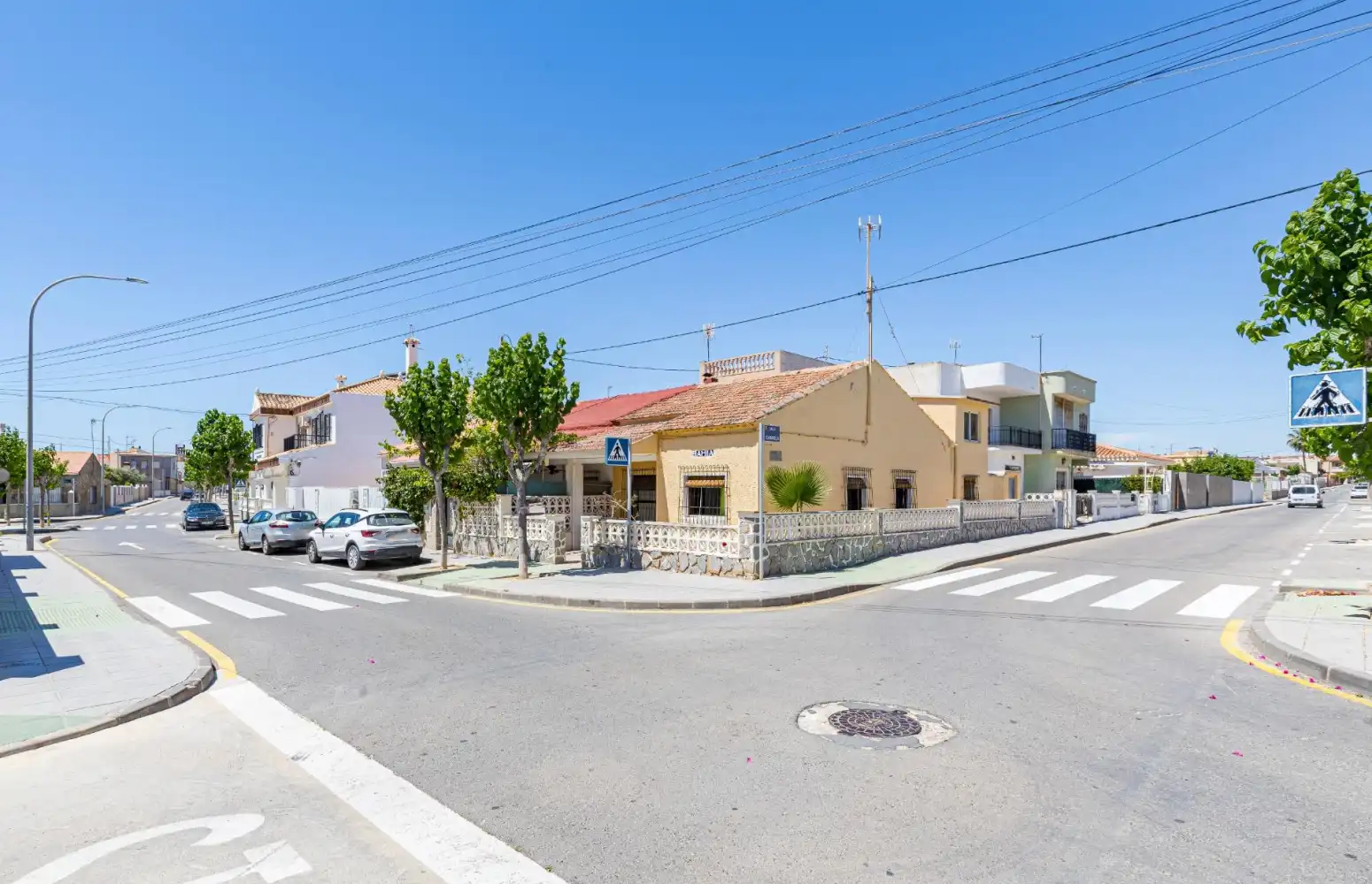 Exterior view of Houses for sale in Pilar de la Horadada  with Terrace