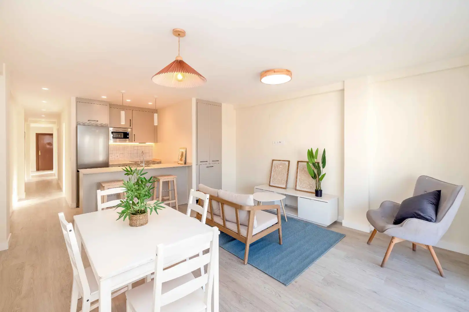 Wohnzimmer von Wohnung zum Verkauf in Málaga mit Klimaanlage, Heizung und Terrasse