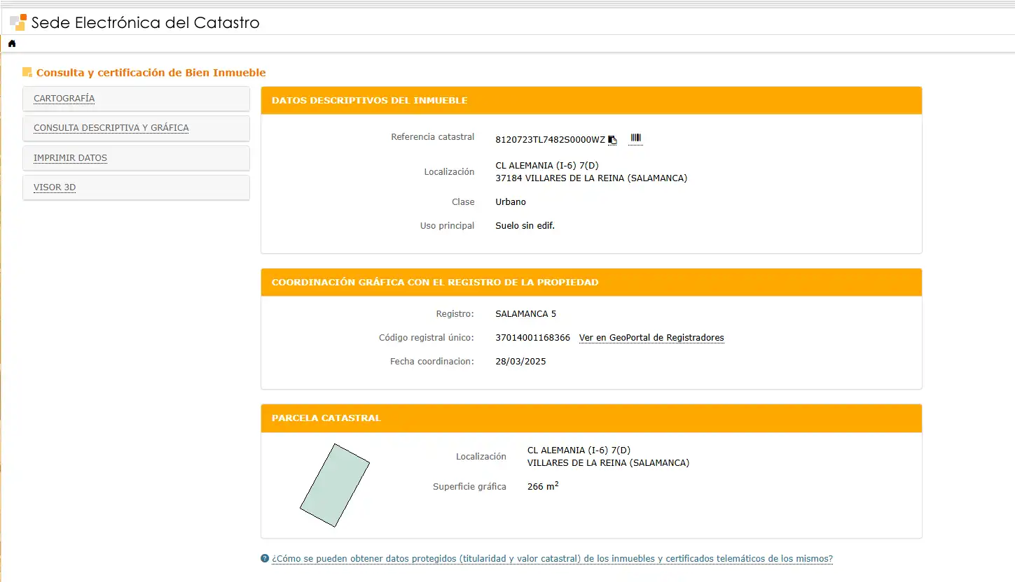 Jardín de Terreno industrial en venta en Villares de la Reina