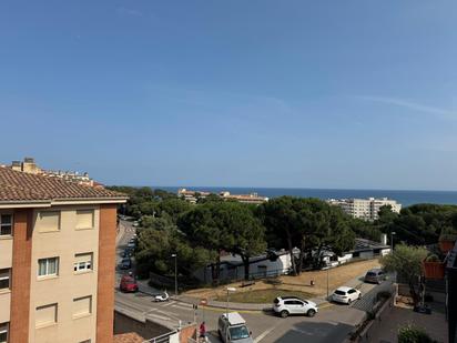 Exterior view of Single-family semi-detached for sale in Sant Pol de Mar  with Heating, Private garden and Terrace