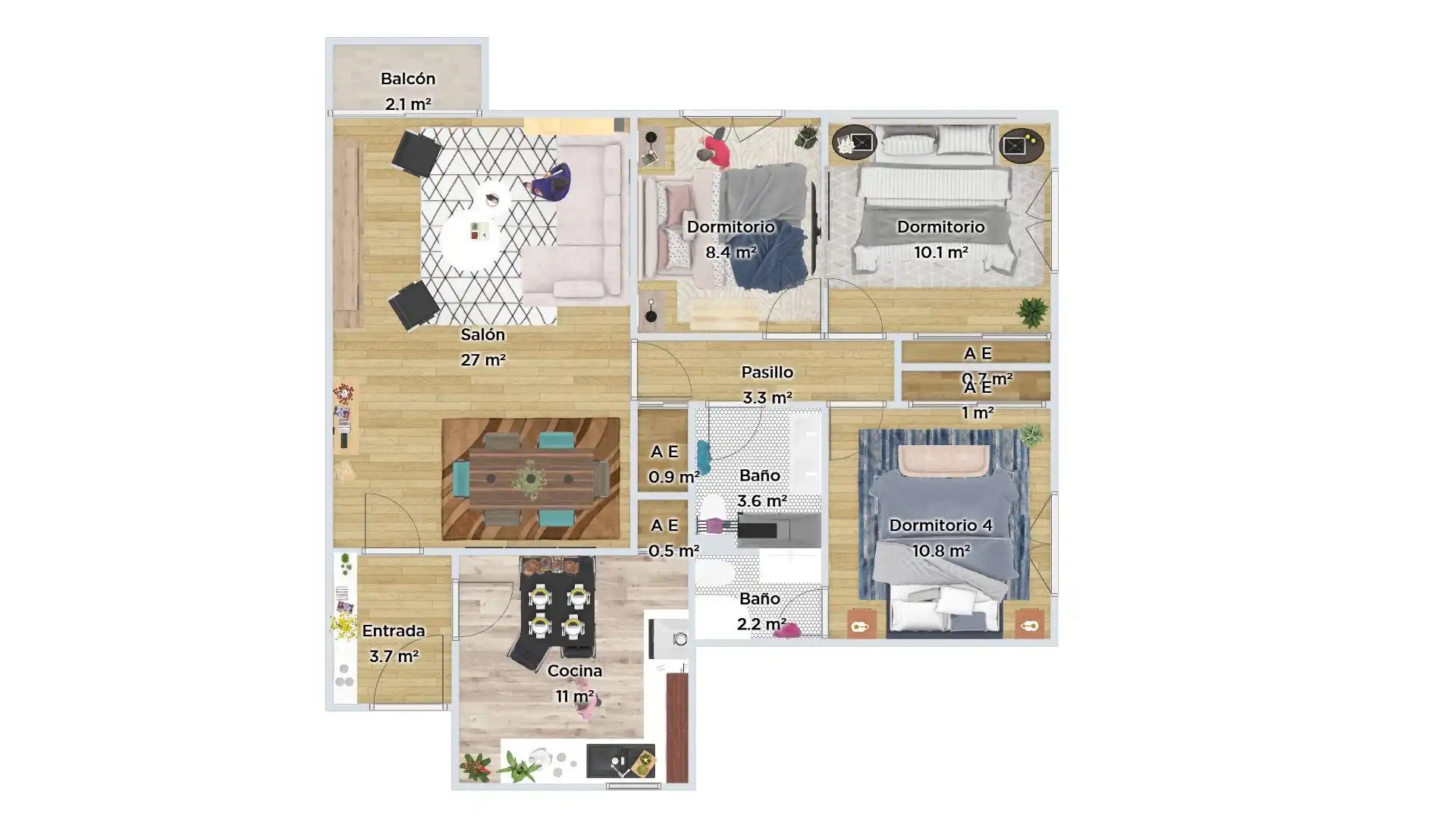 Flat for sale in Calle MIGUEL FLETA, 29, Perpetuo Socorro