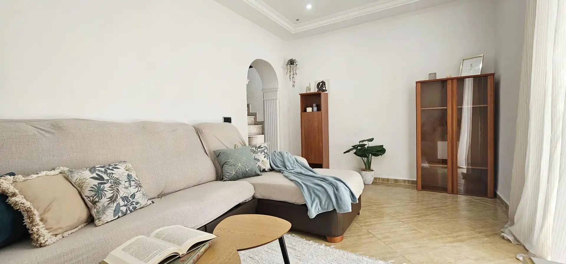 Sala d'estar de Apartament en venda en San Fernando
