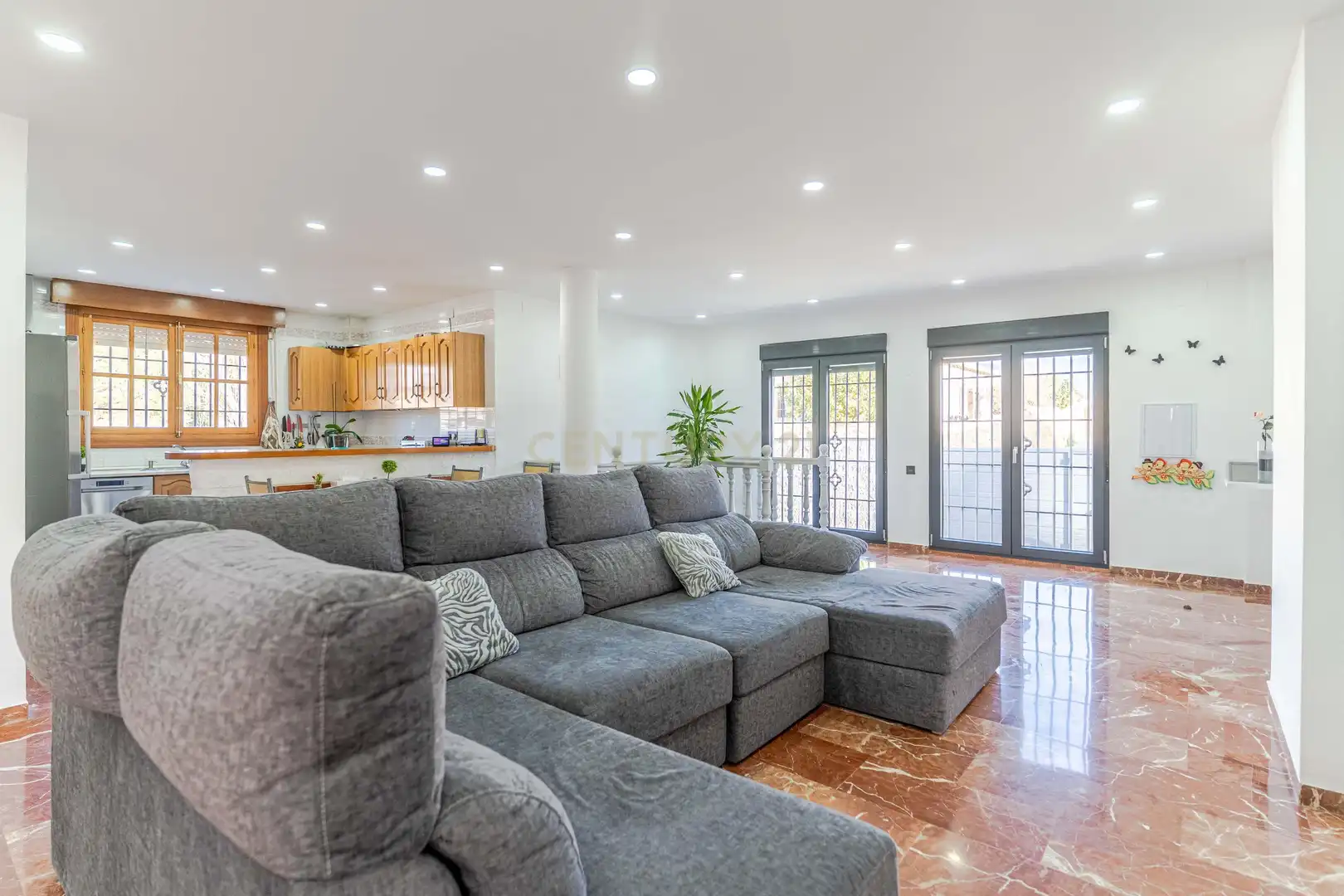Sala de estar de Casa o chalet en venta en Villa de Otura con Aire acondicionado, Jardín privado y Piscina