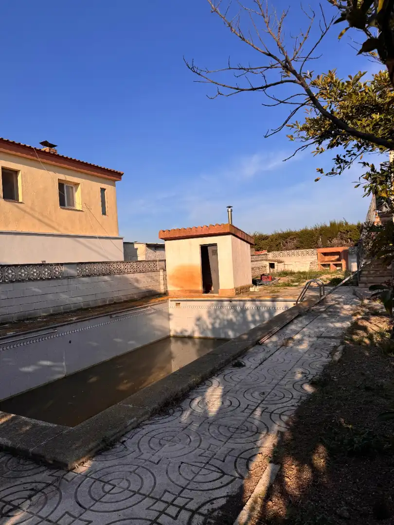Swimming pool of Houses for sale in Rosselló  with Private garden, Terrace and Swimming Pool