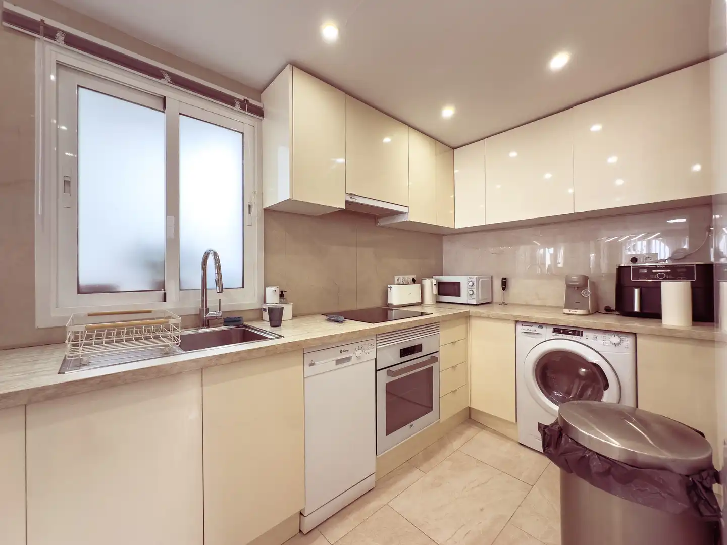 Kitchen of Apartments for sale in Manilva  with Air Conditioner, Terrace and Furnished