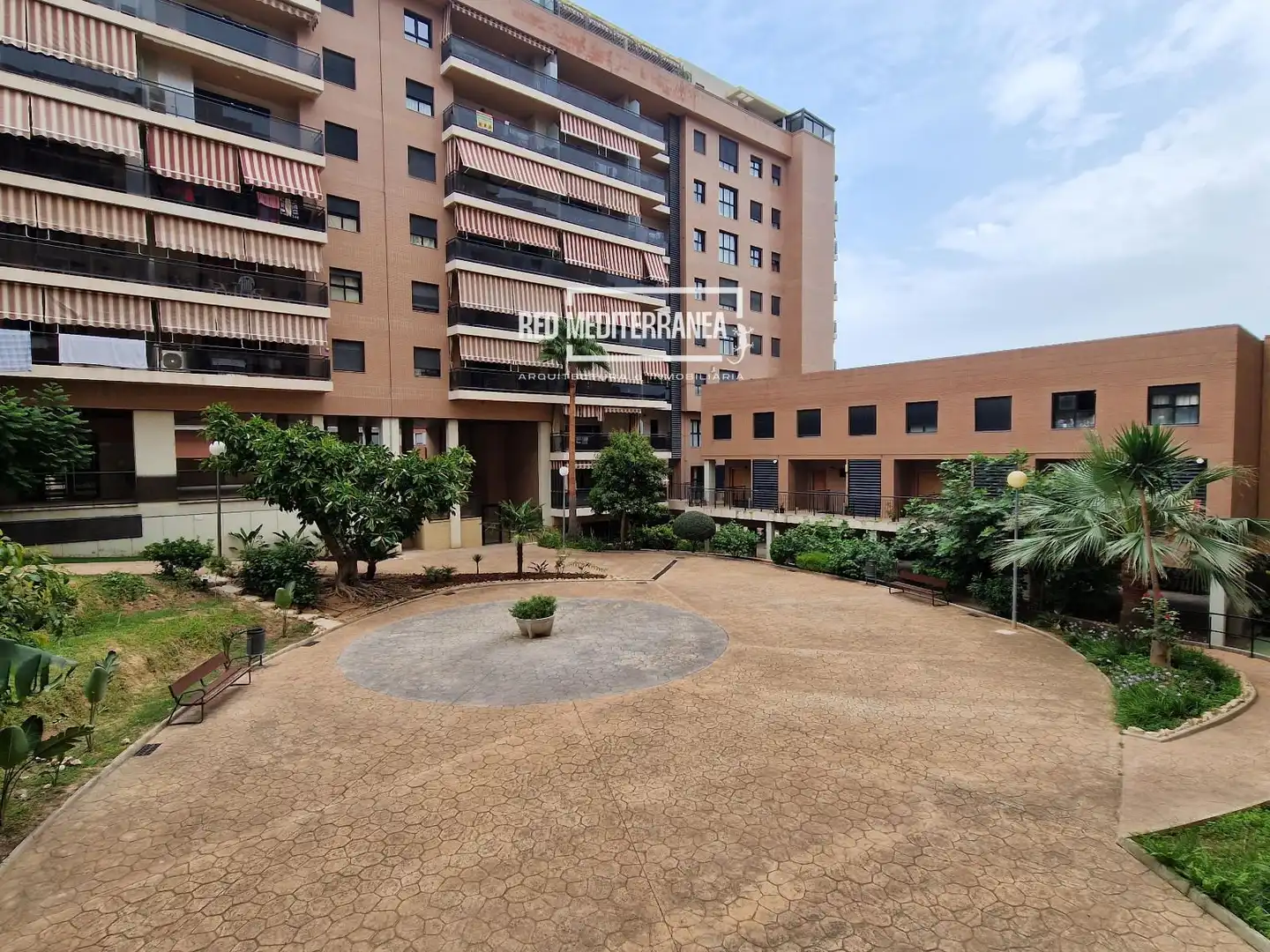 Exterior view of Flat for sale in Gandia  with Air Conditioner, Heating and Parquet flooring
