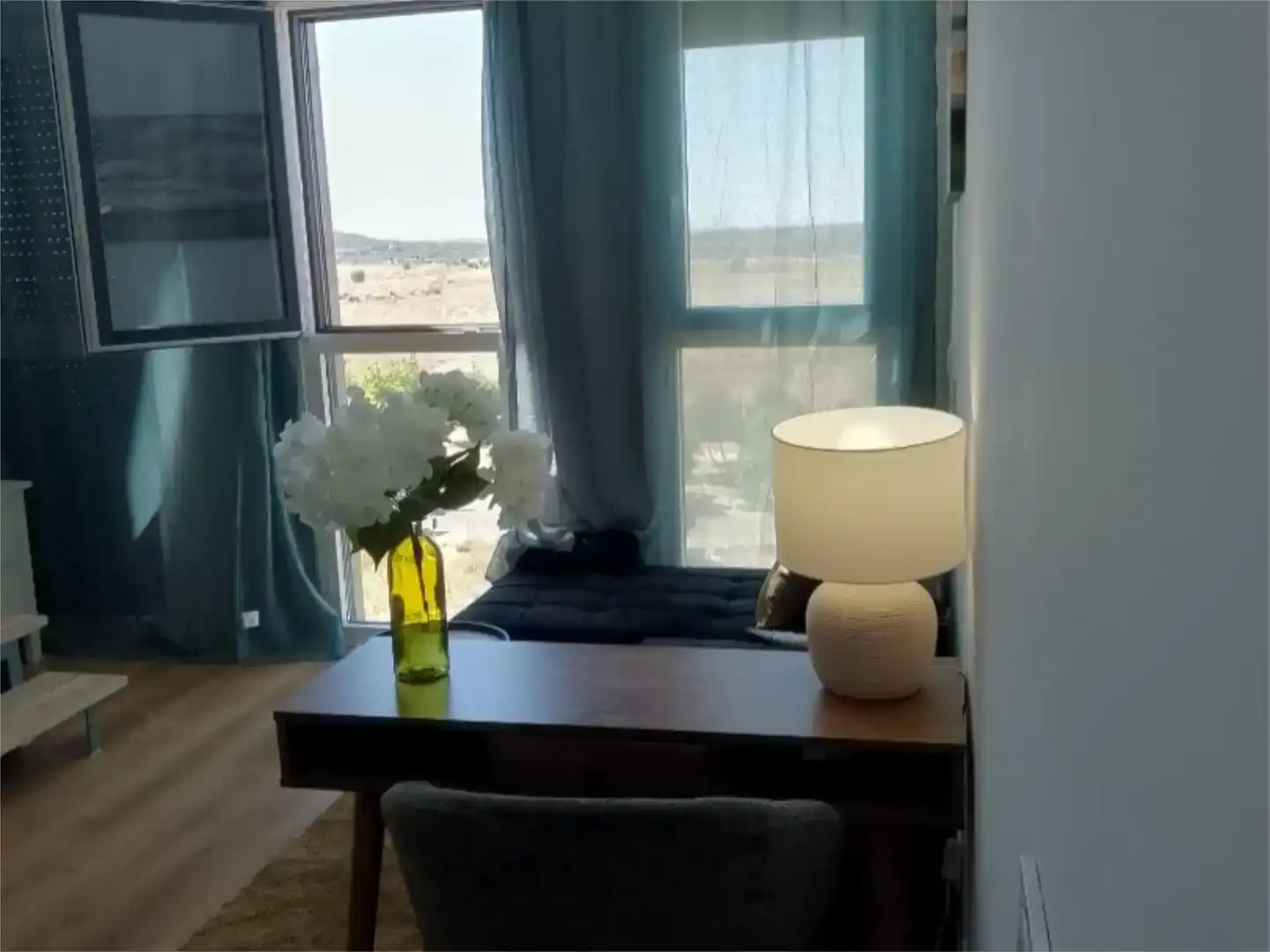 Wohnzimmer von Wohnung zur Miete in  Madrid Capital mit Klimaanlage und Schwimmbad