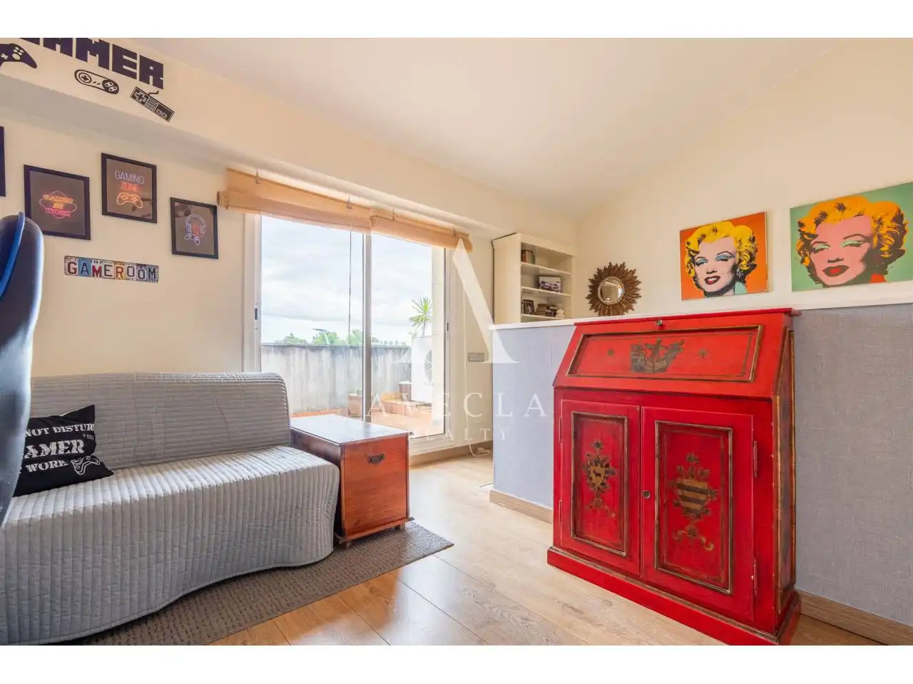Bedroom of Detached homes for sale in Sant Cugat del Vallès  with Air Conditioner, Heating and Parquet flooring