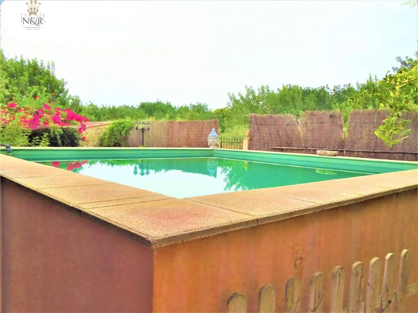 Piscina de Finca rústica en venda en Inca amb Aire condicionat, Calefacció i Jardí privat